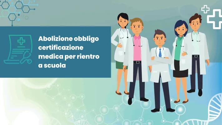 Eliminazione obbligo certificato medico di riammissione dopo 5 giorni d’assenza