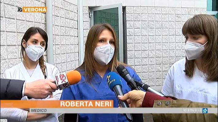 INTERVISTA TG VENETO VACCINI E TAMPONI RAPIDI